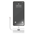 Forcell Powerbank Forcell F-Energy Power Plug F5K3 PD 20W 5000 mAh with built-in connector USB C whi