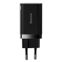 Baseus BASEUS charger USB A + Type C PD QC3.0 30W CCSUPP-E02/CCCJG30UE black