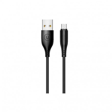 USAMS Apple US-SJ266 U18 Flexi PVC Universal Lightning to USB Data & Fast 2A Charger Round Plug Cabl