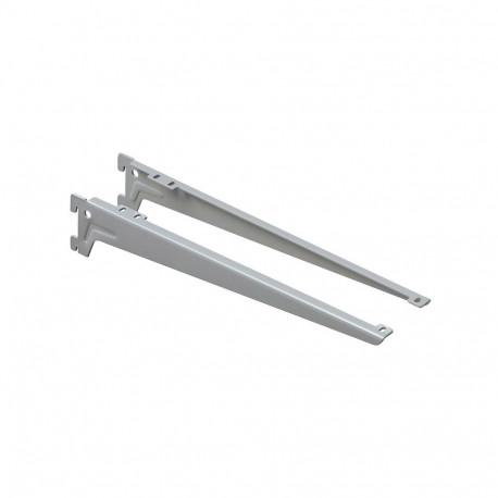1 PAIR BRACKET ANGLE 230 MM GREY