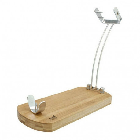 Folding Ham Stand Bamboo (37,5 x 16,5 cm)