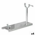 Stainless Steel Ham Stand (support for whole leg of ham) Quttin 108689 (49 x 16 x 3 cm) (4 Units)