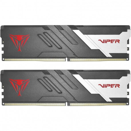DIMM 16 GB DDR5-5600 (2x 8 GB) Dual-Kit (schwarz/weiß, PVV516G560C40K, Viper Venom, INTEL XMP)