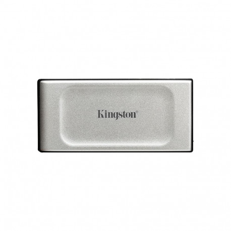 Kingston XS2000 Portable - SSD - 4TB - USB-C 3.2 Gen 2x2 (20 Gbit/s), silver/black