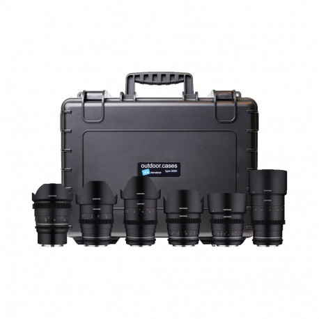Samyang 6 KIT 14/24/35/50/85/135 VDSLR MK2 Canon EF + Hardcase