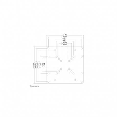 Neomounts FPMA-VESA200 VESA-adapter 22-42"
