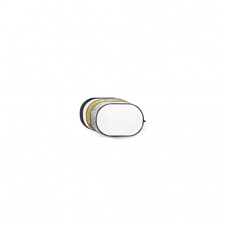 Godox 5 in 1 Goud, Zilver, Zwart, Wit, Transparant Reflector disc 100x150cm
