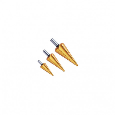 Koonuspuuride komplekt metallile HSS (3tk.)