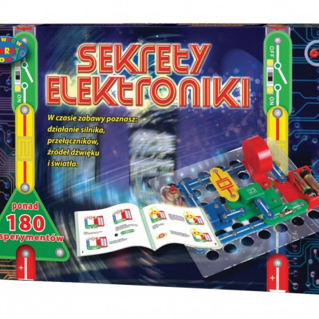 The Secrets of Electronics (180 Experiments) is a popular educational kit designed 