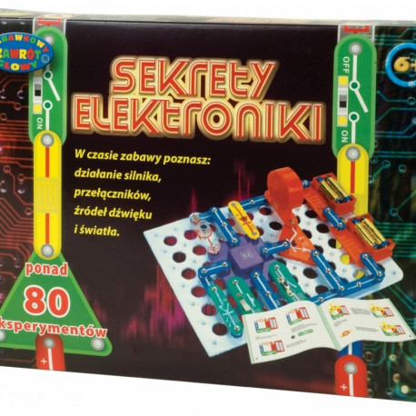 Sekrety Elektroniki - 80 Eksperymentów to popularny zestaw edukacyjny (produkowany 