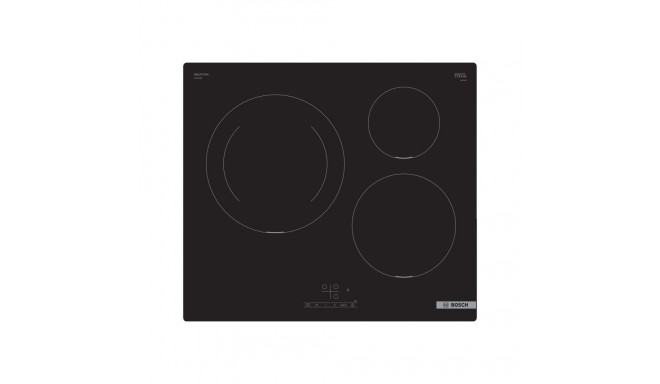Bosch PUJ611BB5E induktsioonpliit 3 keedualaga puutetundlik taimer must