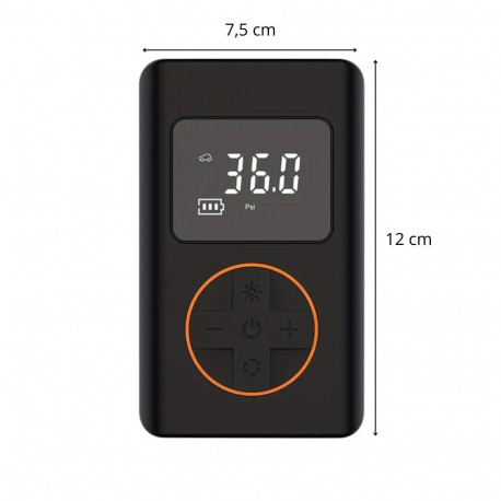 Elektriline pump/kompressor Rechargeable Electric Air Pump inSPORTline Gaberila w/ Power Bank & LED 