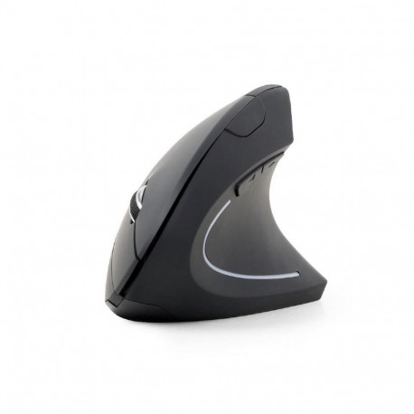 Gembird hiir MUSW-ERGO-01 2.4GHz USB juhtmevaba optiline, must
