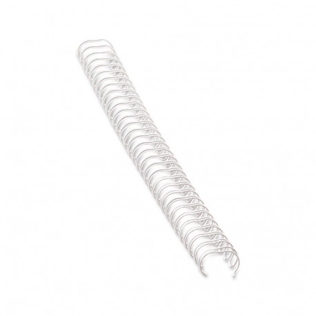 Köitespiraalid Fellowes 10mm, valge, 100 tk, metall