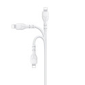 Devia cable Kintone EC143 USB - Lightning 1,0 m 2,1A white