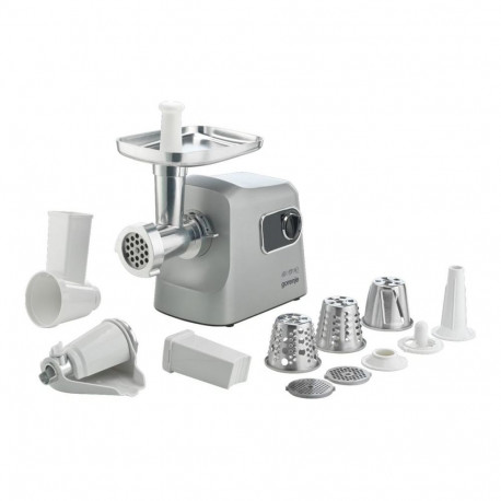 GORENJE MG2500DS Meat grinder, 2500 W, Grinding capacity (kg/min) 2.8, Stainless Steel/White |