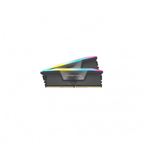 DIMM 32 GB DDR5-6000 (2x 16 GB) Dual-Kit (grau, CMH32GX5M2B6000Z30K, Vengeance RGB, INTEL XMP, AMD E