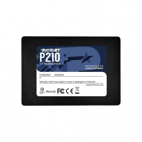 Patriot P210 512 GB, SSD (black, SATA 6Gb / s, 2.5 ")