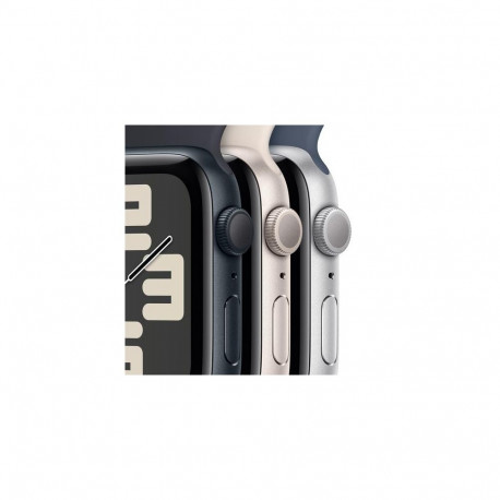 Apple Watch SE OLED 40 mm Digital 324 x 394 pixels Touchscreen Silver Wi-Fi GPS (satellite)