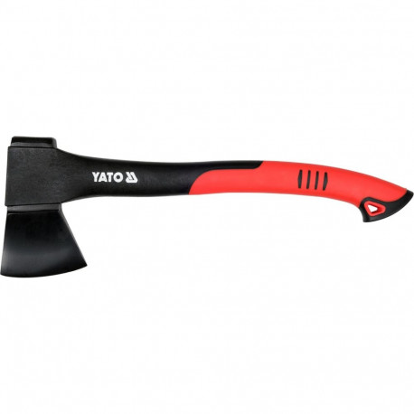 Yato YT-80072 chopping axe, 900g, 450mm, 47-55 HRC, nylon handle, TPR grip, DIN 7287, GRD
