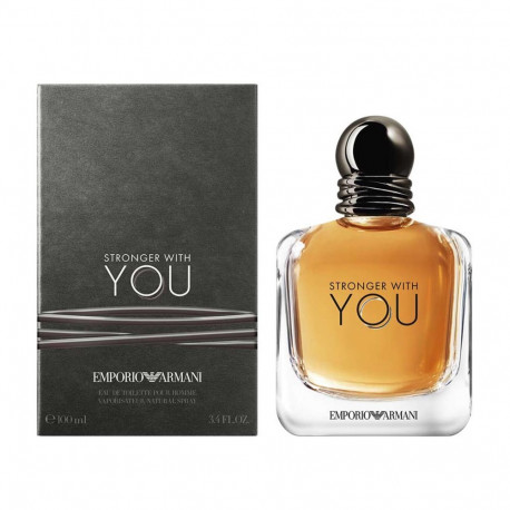 GIORGIO ARMANI STRONGER WITH YOU EAU DE TOILETTE POUR HOMME 100ML VAPORIZADOR