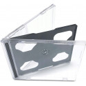 Omega CD box Jewel for 2 CD, black
