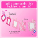 Kodak x Barbie picture hanging set Barbie Frame Squares/Clips/String