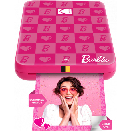 Kodak x Barbie photo printer Step Slim 1