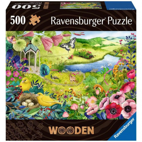 Wooden Puzzle Wilder Garten (505 Teile)