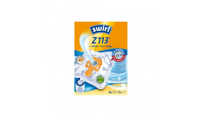 Swirl vacuum cleaner bags Z113 EcoPor (white, 4 pieces)