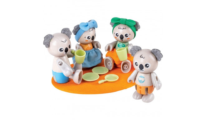 Hape koala family toy figure