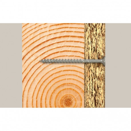 fischer chipboard screw PowerFast II 5.0x100 countersunk head PZ (200 pieces, partial thread, galvan