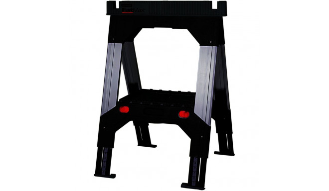 Stanley FatMax jack stand, pair, underframe (black, can be loaded up to 1,135kg per pair)
