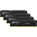 Kingston RAM Fury DDR5 128GB 5200 CL 40 (4x32GB) Quad-Kit Black (KF552C40BBK4-128 Fury B
