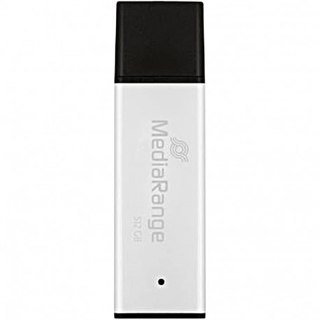 MediaRange High Performance 512 GB, USB stick (silver/black, USB-A 3.2 Gen 1)