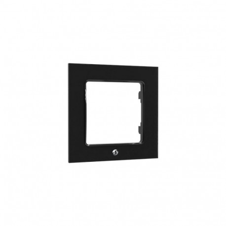 Shelly Wall Frame 1, Cover (black, for Wall Switch)