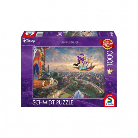 Schmidt Spiele Thomas Kinkade Studios: Disney - Aladdin, Jigsaw Puzzle (1000 pieces)