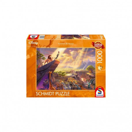 Thomas Kinkade Studios: Disney Dreams Collection - König der Löwen (1000 Teile)