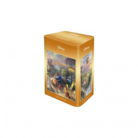Thomas Kinkade Studios: Disney - Beauty and the Beast in der Nostalgie Metalldose (500 Teile)