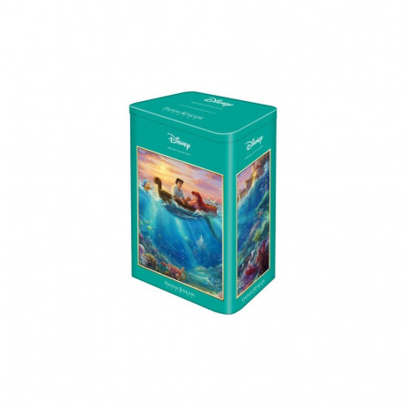 Thomas Kinkade Studios pusle 500-osaline Disney Arielle nostalgilises metallkarbis