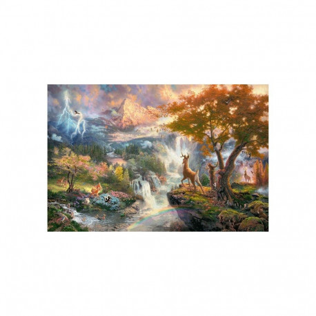 Schmidt Games Puzzle Thomas Kinkade: Disney Bambi