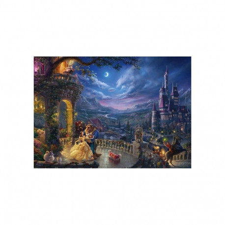 Schmidt Games Puzzle Thomas Kinkade: Disney Beauty and the Beast