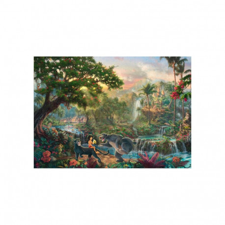 Puzzle Thomas Kinkade: Disney Dschungelbuch