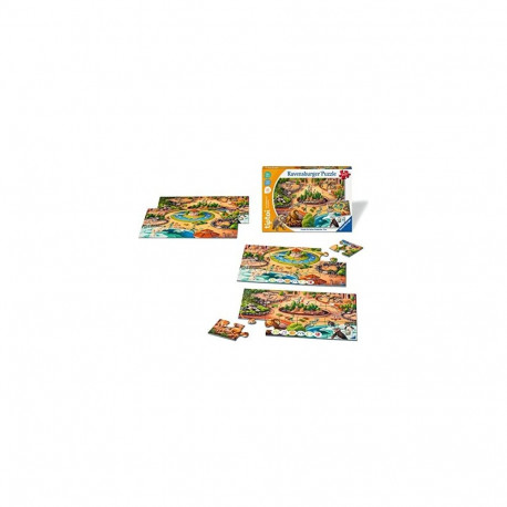 Ravensburger Tiptoi puzzle for little explorers: Zoo