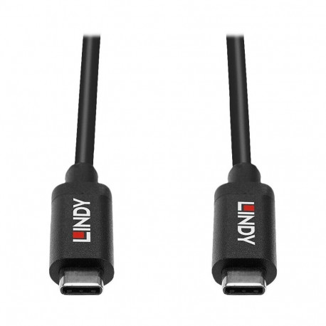 USB 3.2 Gen 2 Aktivkabel, USB-C Stecker > USB-C Stecker (schwarz, 5 Meter, PD, Laden mit bis zu 60 W