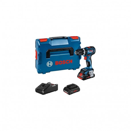 Bosch Cordless Impact Drill GSB 18V-90 C Professional, 18V (blue/black, 2x Li-Ion battery ProCORE18V