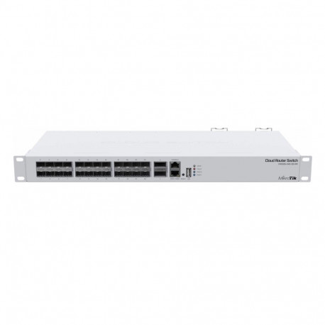 Switch|MIKROTIK|Rack|1x10Base-T / 100Base-TX|24xSFP+|2xQSFP+|1xRJ45|CRS326-24S+2Q+RM