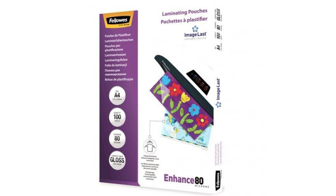 LAMINATOR POUCH IMAGELAST/A4 80 100PCS 5306114 FELLOWES