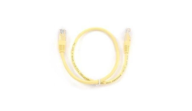 PATCH CABLE CAT5E UTP 0.5M/PP12-0.5M/Y GEMBIRD