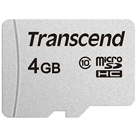 MEMORY MICRO SDHC 4GB/CLASS10 TS4GUSD300S TRANSCEND